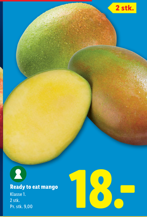 Ready to eat mango