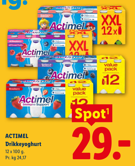 ACTIMEL Drikkeyoghurt