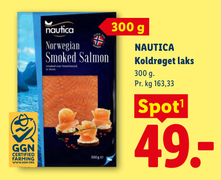 NAUTICA Koldrøget laks