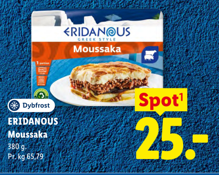 ERIDANOUS Moussaka