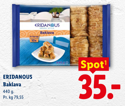 ERIDANOUS Baklava