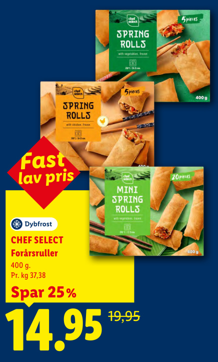 CHEF SELECT Forårsruller