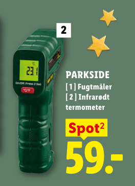 PARKSIDE Infrarødt termometer