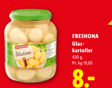 FRESHONA Glaskartofler