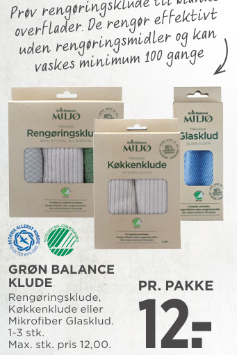 GRØN BALANCE KLUDE