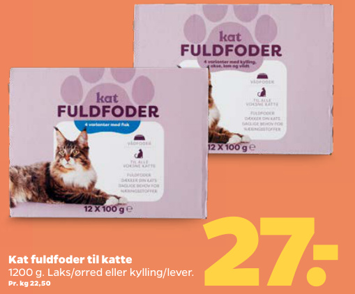 Kat fuldfoder til katte